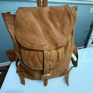 Bare‎ Skin rare vintage all leather backpack